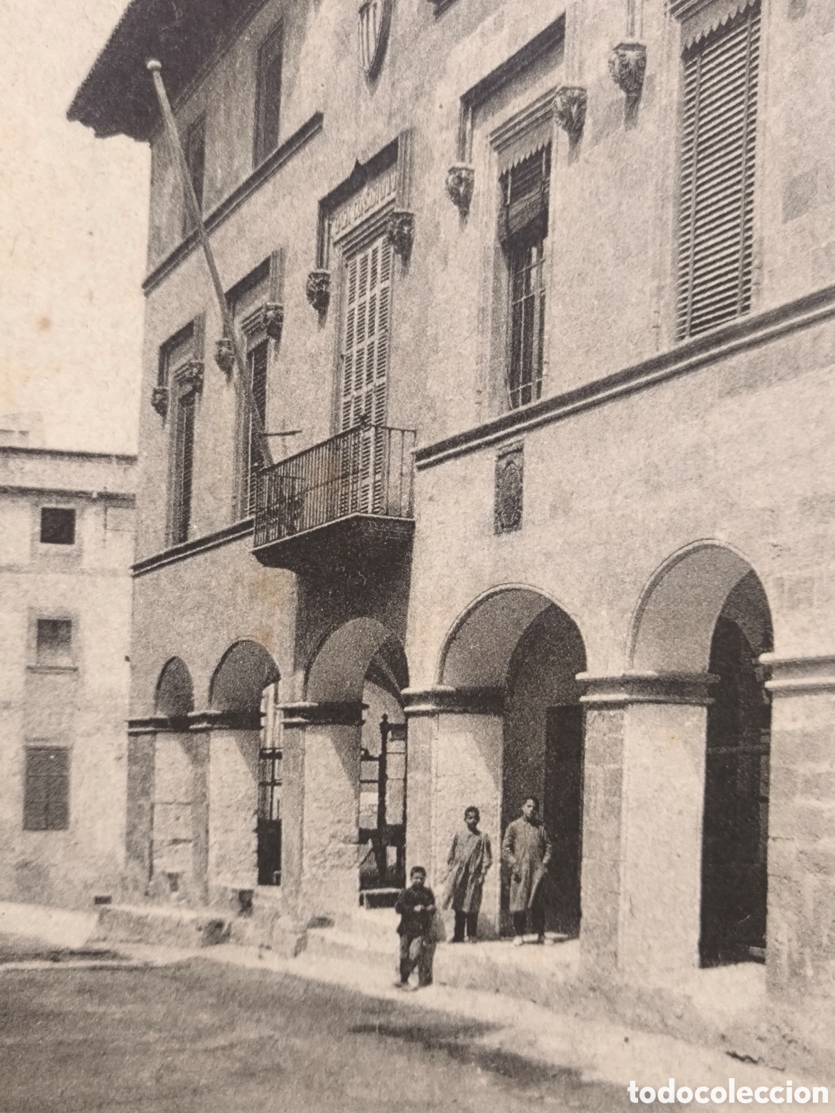 Postales: FELANITX PLA&Ccedil;A CONSTITUCI&Oacute; AJUNTAMENT POSTAL FOTOTIPIA MIGJORN MALLORCA C. 1920