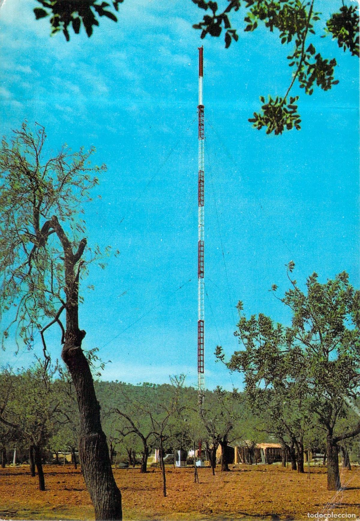 Postales: Postal Radio Juventud La Voz de Baleares M&aacute;stil Emisor Son Roca Mallorca