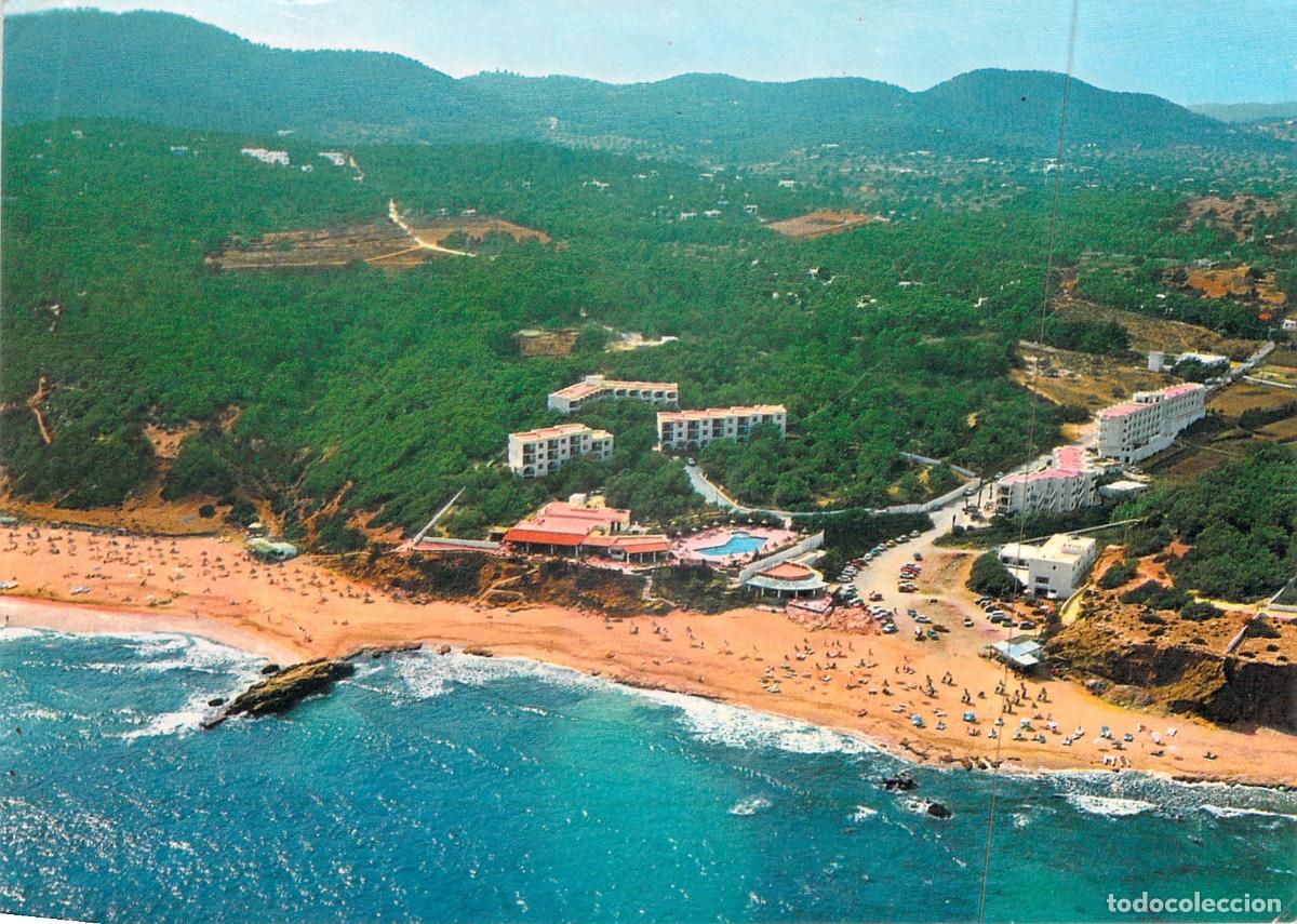 Postales: Postal de la Playa Es Figueral en San Carlos, Ibiza