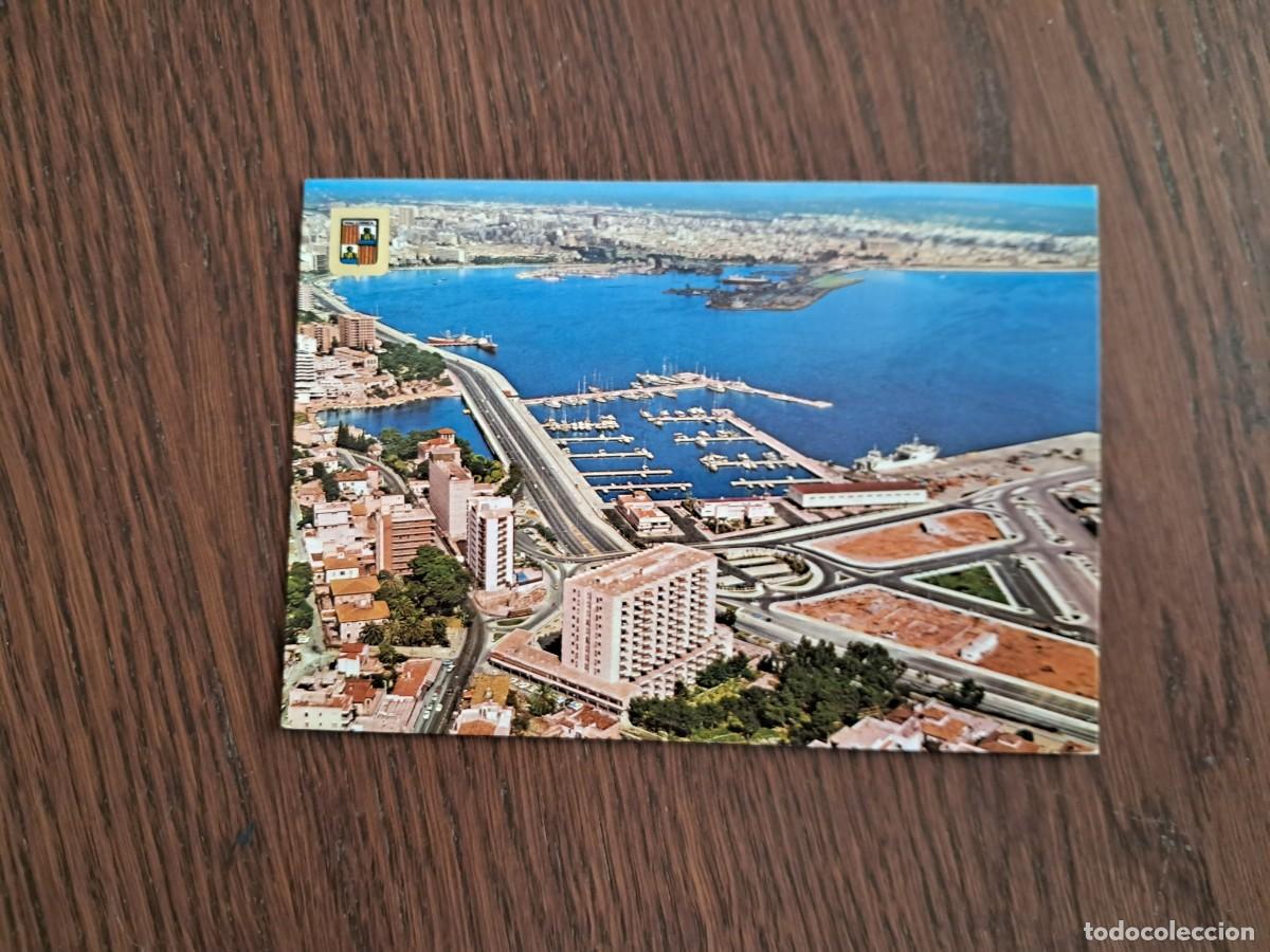 Postales: postal de Espa&ntilde;a, Club de mar y paseo mar&iacute;timo, Palma de Mallorca, a&ntilde;o 1974.
