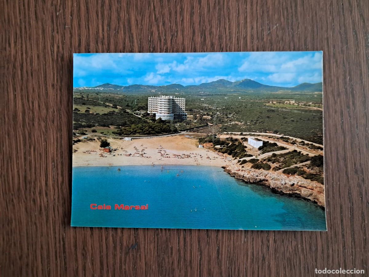 Postales: postal de Espa&ntilde;a, Playa y hotel Cala Marsal, Porto Colom, Felanitx. Mallorca n&ordm; 12.163.