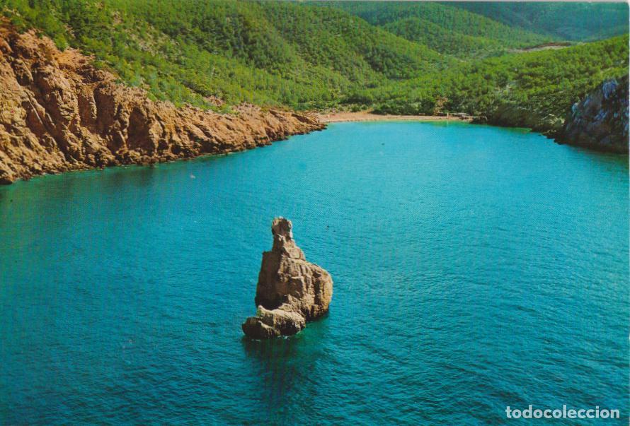 Postales: IBIZA (BALEARES) CARAI BERNARD, VISTA A&Eacute;REA- FOTO CASA PLANAS 137 - S/C