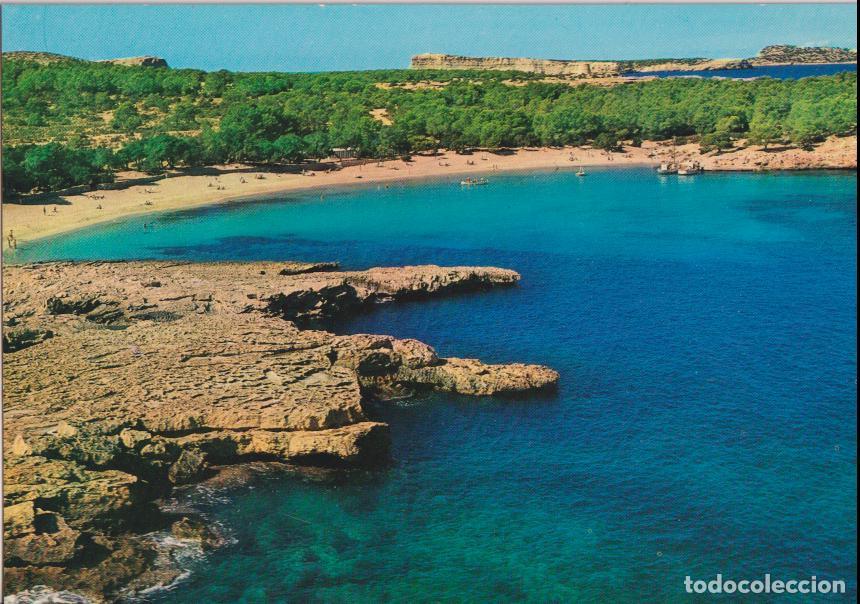 Postales: IBIZA (BALEARES) SAN ANTONIO, CALA BASSA, VISTA A&Eacute;REA - FOTO CASA PLANAS 121 - S/C
