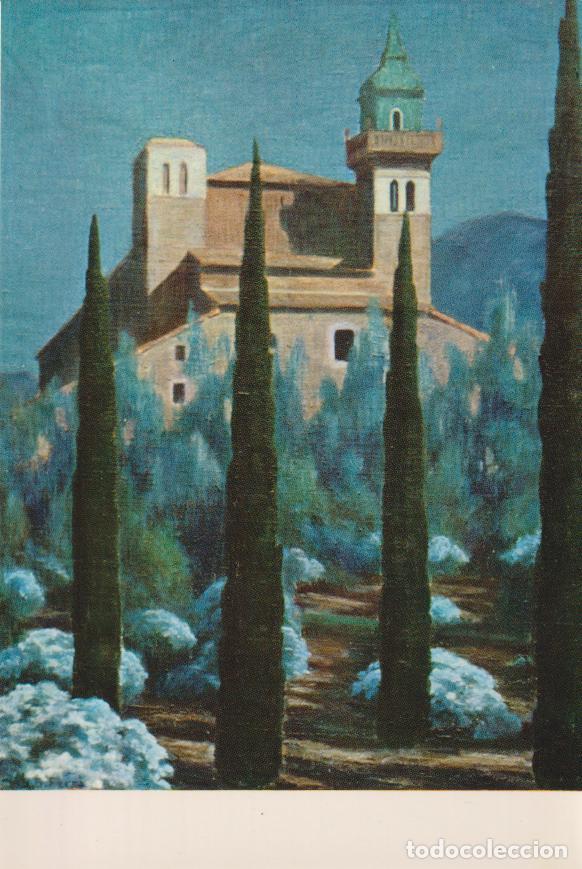 Postales: VALLDEMOSA (MALLORCA) CUADRO AL OLEO DE BARTOLOM&Eacute; FERR&Aacute; - EDICIONES AGATA 1092 - S/C