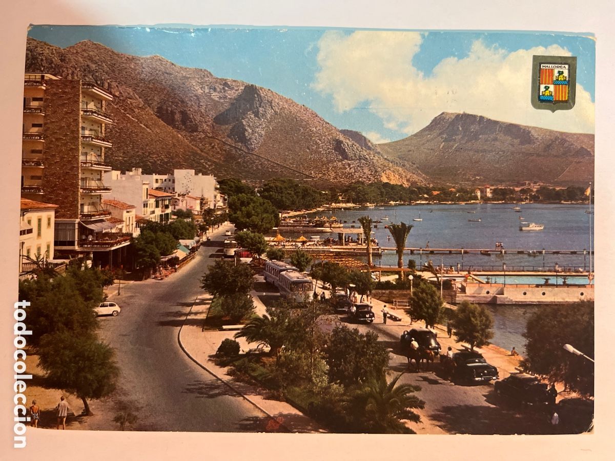 Postales: POSTAL. Mallorca. Port de Pollen&ccedil;a. Vista parcial.