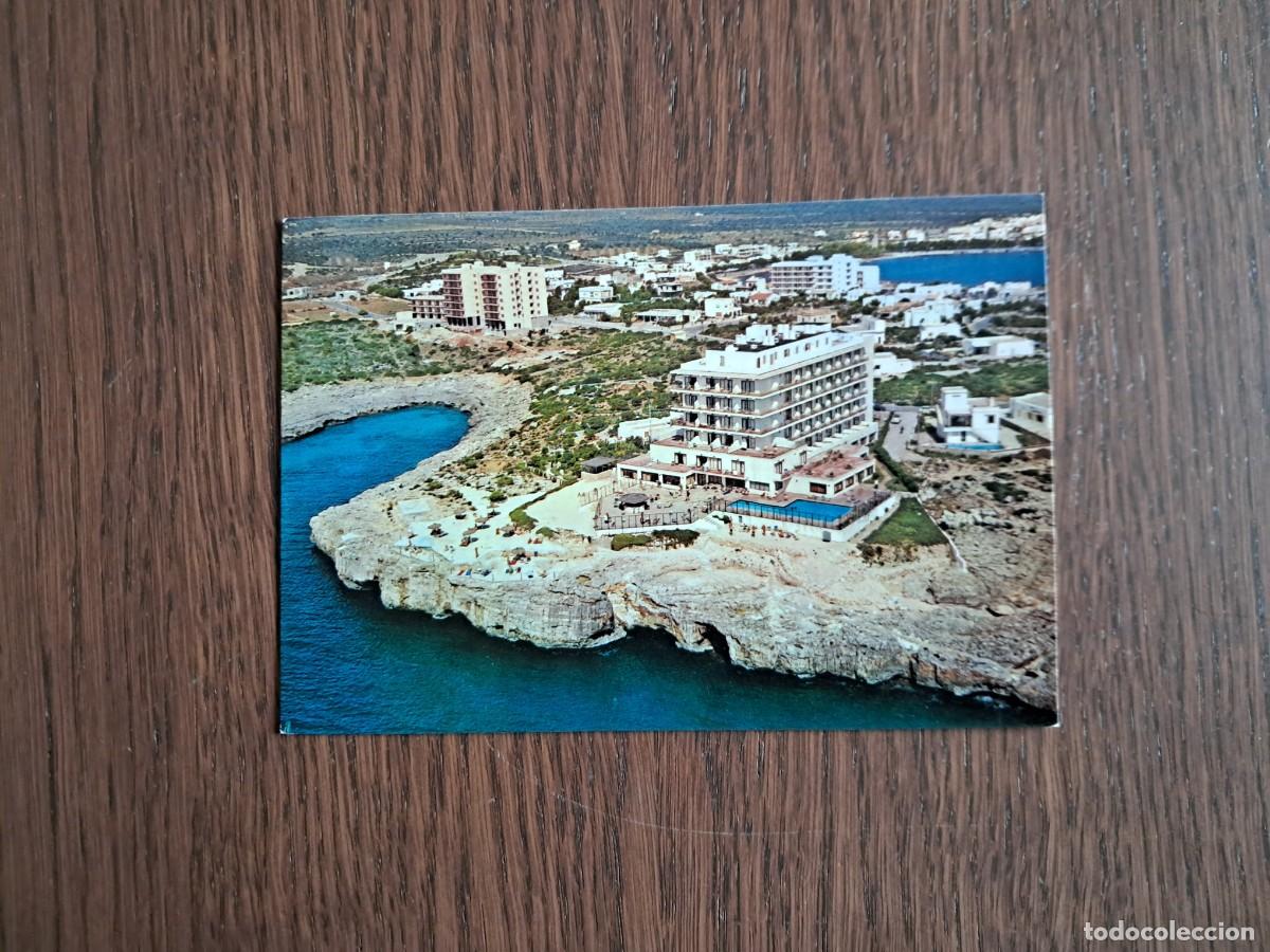Postales: postal de Espa&ntilde;a, vista a&eacute;rea de Porto Colom, Felanitx, Mallorca, a&ntilde;o 1970.
