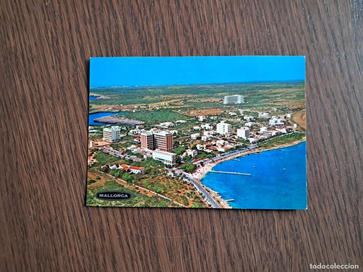 Postales: postal de Espa&ntilde;a, vista a&eacute;rea de Porto Colom, Felanitx, Mallorca, a&ntilde;o 1969.