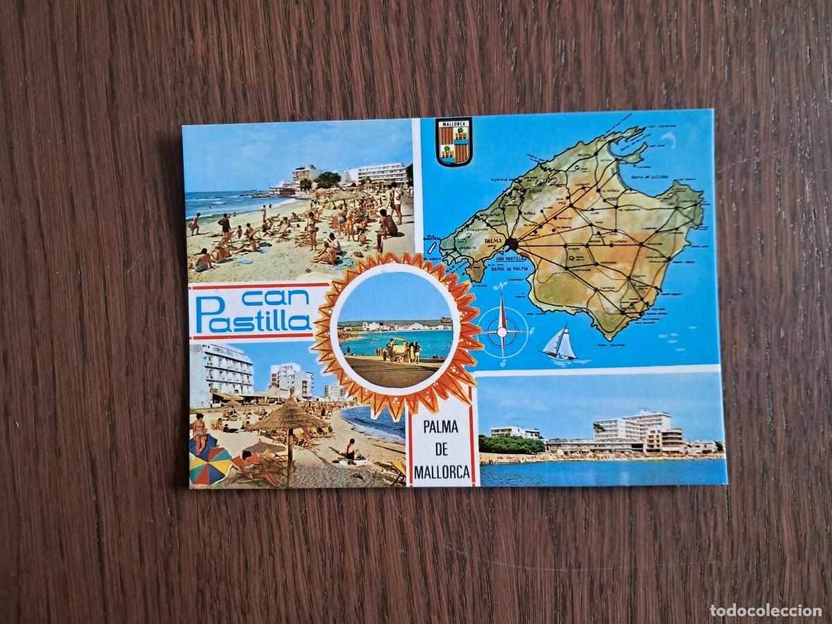 Postales: postal de Espa&ntilde;a, diferentes vistas de Can Pastilla, Mallorca. escrita, a&ntilde;o 1968.