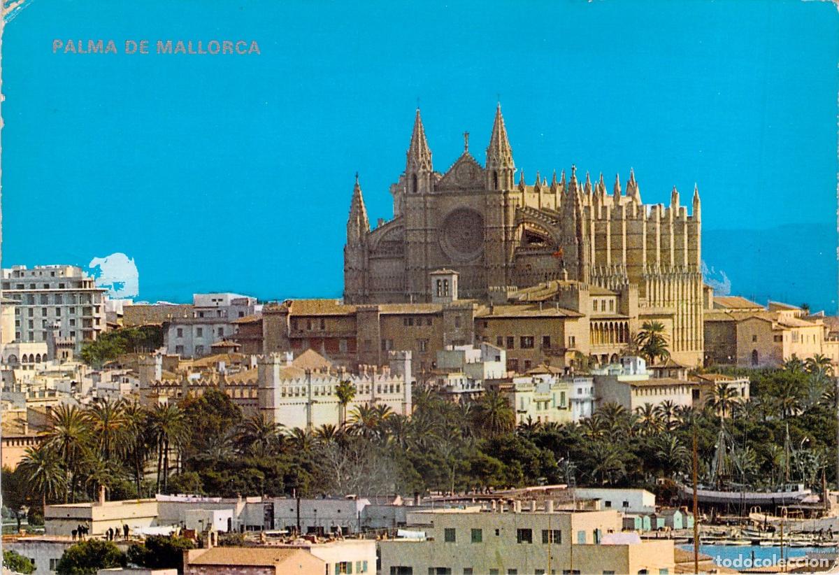 Postales: Postal de la Catedral de Palma de Mallorca, Islas Baleares