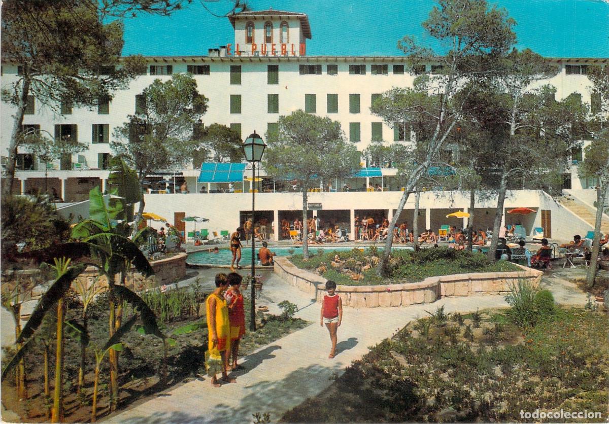 Postales: Postal Hotel El Pueblo, Playas de Palma, El Arenal, Mallorca