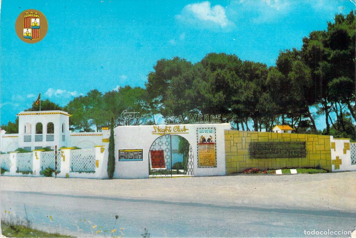 Postales: Postal Palma de Mallorca Cortijo Vista Verde Night-Club Fiesta Campera