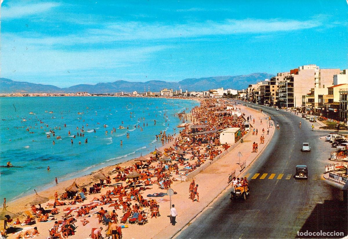 Postales: Postal Playa de Palma El Arenal Mallorca Vista General