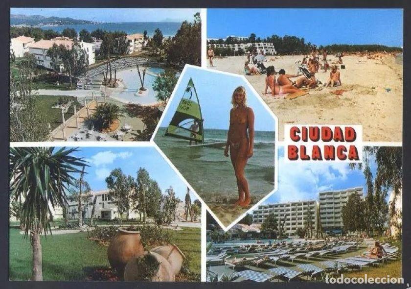 Postkarten: Alc&uacute;dia. Port d'Alc&uacute;dia *Apartamentos Ciudad Blanca* Ed. Cofiba n&ordm; 333. Nueva.