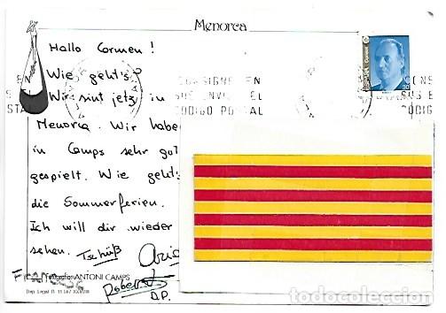 Postales: CALA TIPICA.- MENORCA - Foto 2