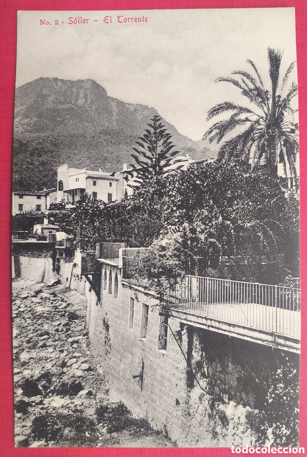 Postales: S&Oacute;LLER EL TORRENT POSTAL FOTOTIPIA PALMA BALEARS C. 1910