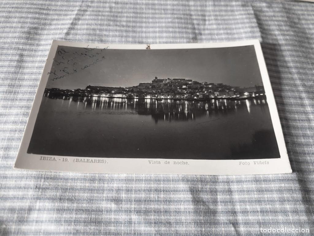 Postcards: Postal antigua Ibiza. San Antonio Abad. Vista de noche