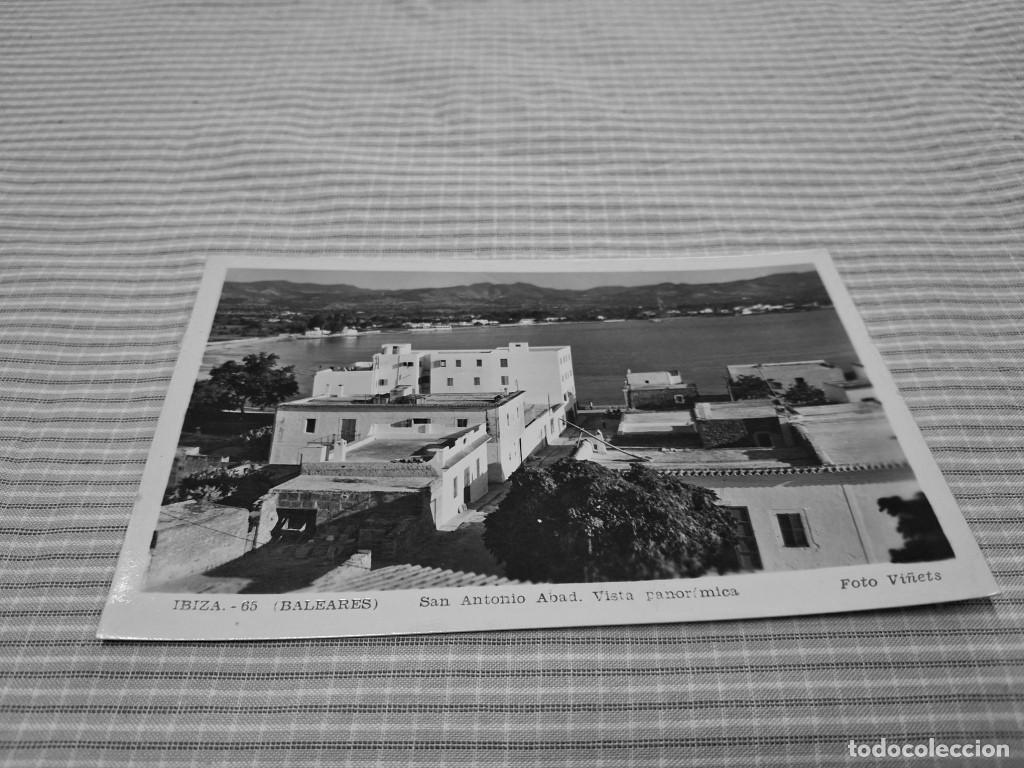 Postales: Postal antigua Ibiza. San Antonio. Vista panor&aacute;mica. Vi&ntilde;ets 65. Circulada