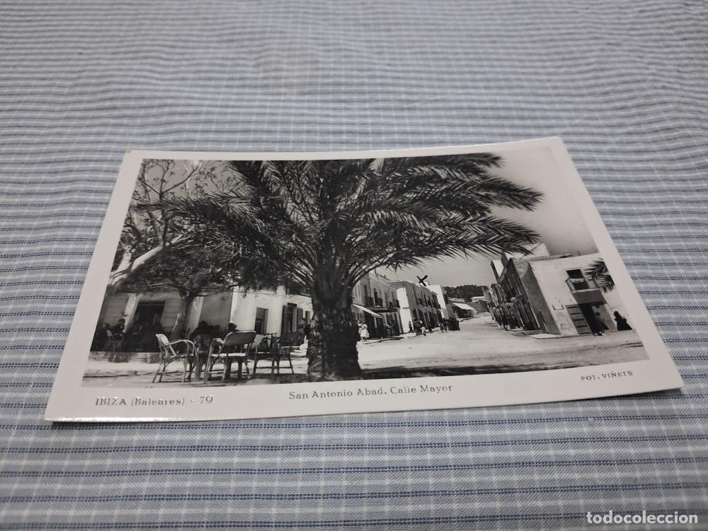 Postales: Postal antigua Ibiza. San Antonio. Calle Mayor. Vi&ntilde;ets 79