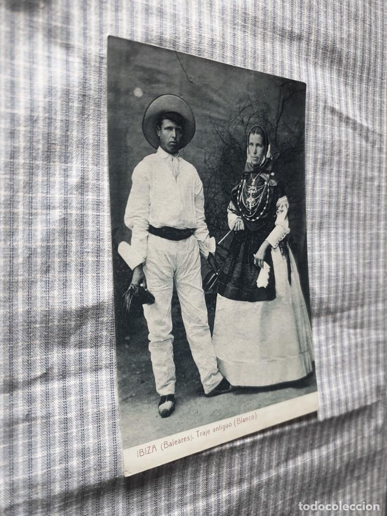 Postales: Postal antigua Ibiza. Traje antiguo. Blanco