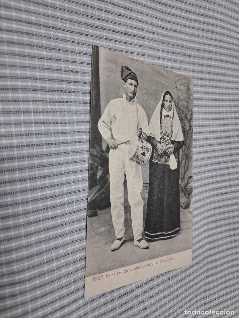 Postales: Postal antigua Ibiza. Un tocador campesino. Traje t&iacute;pico