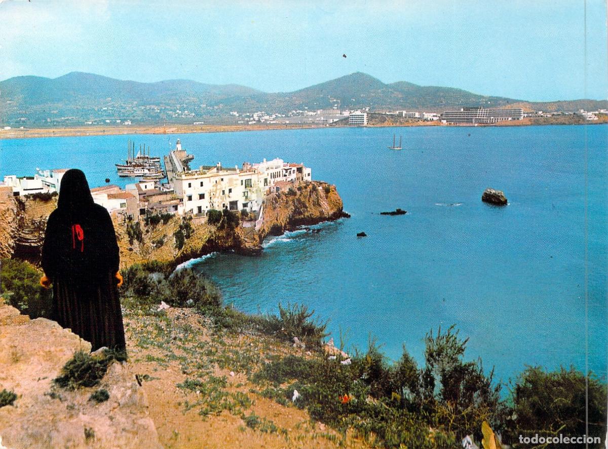 Postales: Postal de la Bah&iacute;a y Entrada al Puerto de Ibiza, Baleares