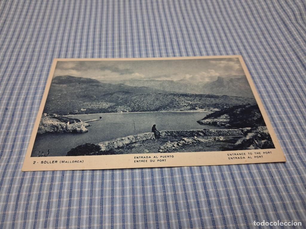 Postales: Postal antigua Mallorca. S&oacute;ller. Entrada al Puerto. Edici&oacute;n Marqu&eacute;s n&ordm; 2