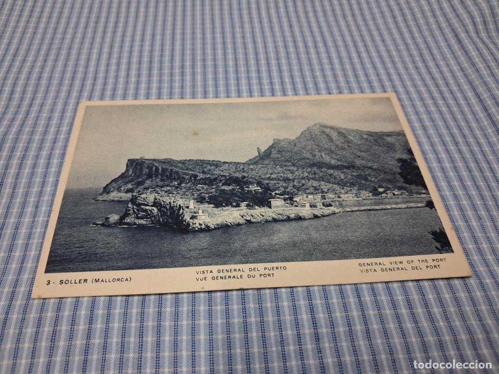 Postales: Postal antigua Mallorca. S&oacute;ller. Vista general del Puerto. Edici&oacute;n Marqu&eacute;s n&ordm; 3