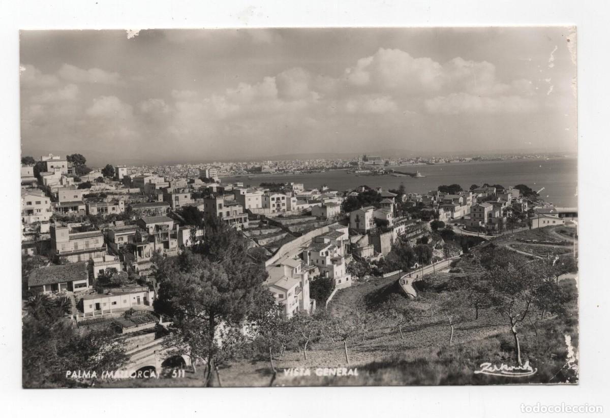 Postales: PALMA DE MALLORCA VISTA GENERAL NUMERO 511 ZERKOWITZ ESCRITA EN 1955