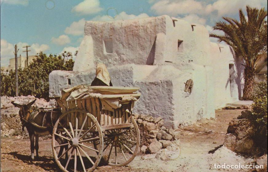Postales: IBIZA, CONSTRUCCIONES Y VEHICULO T&Iacute;PICOS &ndash; A.CAMPA&Ntilde;A 3733 &ndash; S/C