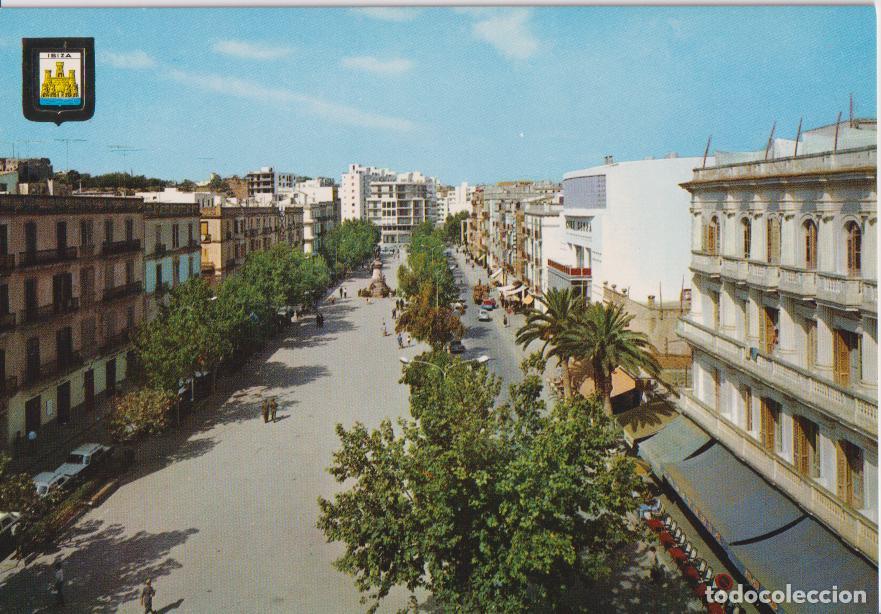 Postales: IBIZA, ISLA BLANCA, PASEO VARA DE REY &ndash; ESCUDO DE ORO N&ordm;52 &ndash; S/C