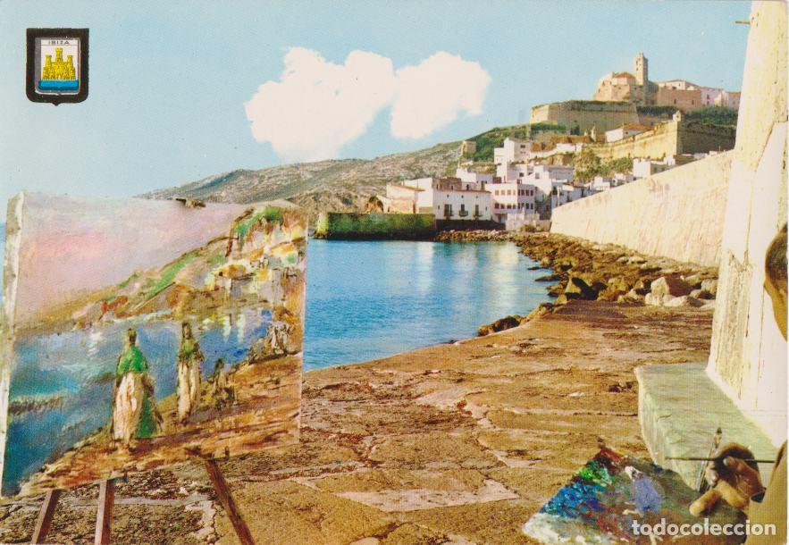 Postales: IBIZA, DETALLE &ndash; ESCUDO DE ORO N&ordm;10 &ndash; ESCRITA