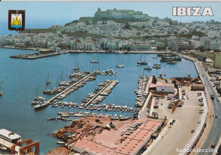 Postales: IBIZA, VISTA A&Eacute;REA &ndash; ESCUDO DE ORO N&ordm;454 &ndash; S/C