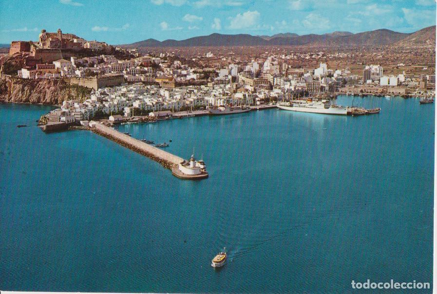 Postales: IBIZA, CIUDAD, VISTA A&Eacute;REA DEL PUERTO &ndash; EXCLUSIVAS CASA FIGUERETAS N&ordm;131 &ndash; S/C