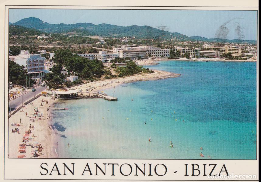 Postales: SAN ANTONIO, IBIZA, VISTA PARCIAL &ndash; COFIBA N&ordm;1768 &ndash; CIRCULADA