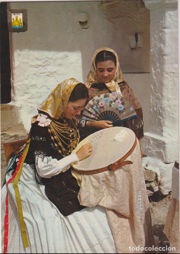 Postales: IBIZA, ISLA BLANCA, CAMPESINAS IBICENCAS &ndash; ESCUDO DE ORO N&ordm;102 &ndash; S/C