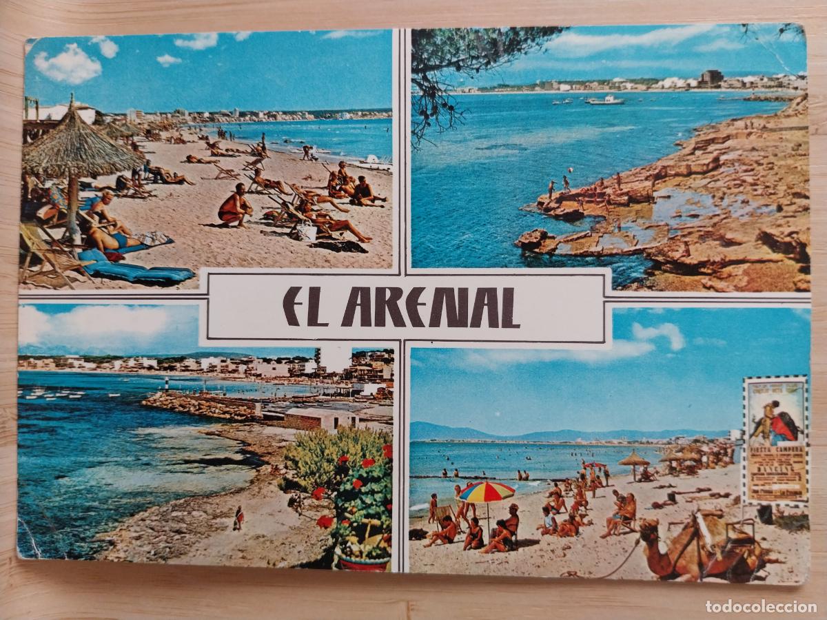 Postales: MALLORCA EL ARENAL ED BEASCOA 968 SC ORIGINAL VISTAS SOBADA