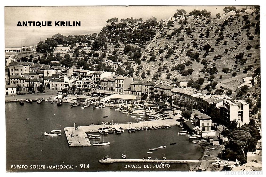 Postales: MALLORCA / PUERTO DE SOLLER N&ordm; 914 DETALLE DEL PUERTO / ZERKOWITZ / SIN FRANQUEAR
