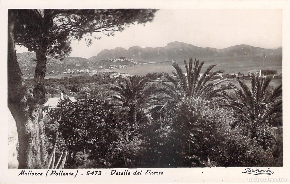 Postales: Tarjeta Postal de Mallorca, Pollensa - Detalle del Puerto