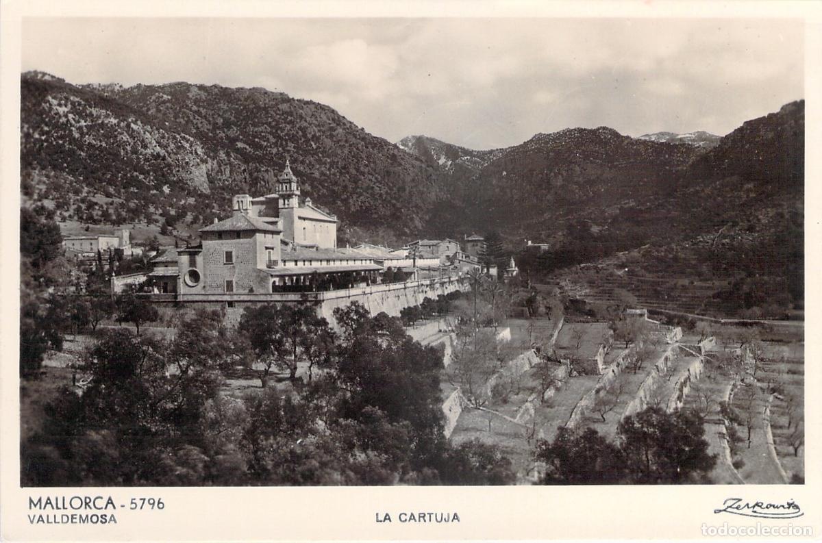 Postales: Postal de La Cartuja de Valldemossa, Mallorca - Fotograf&iacute;a de Zerkowitz