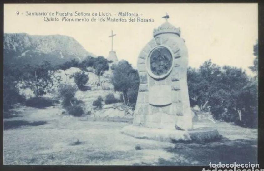 Postcards: Mallorca. Escorca. Santuario de Nuestra Se&ntilde;ora de Lluch. Ed. Thomas n&ordm; 9. Nueva.