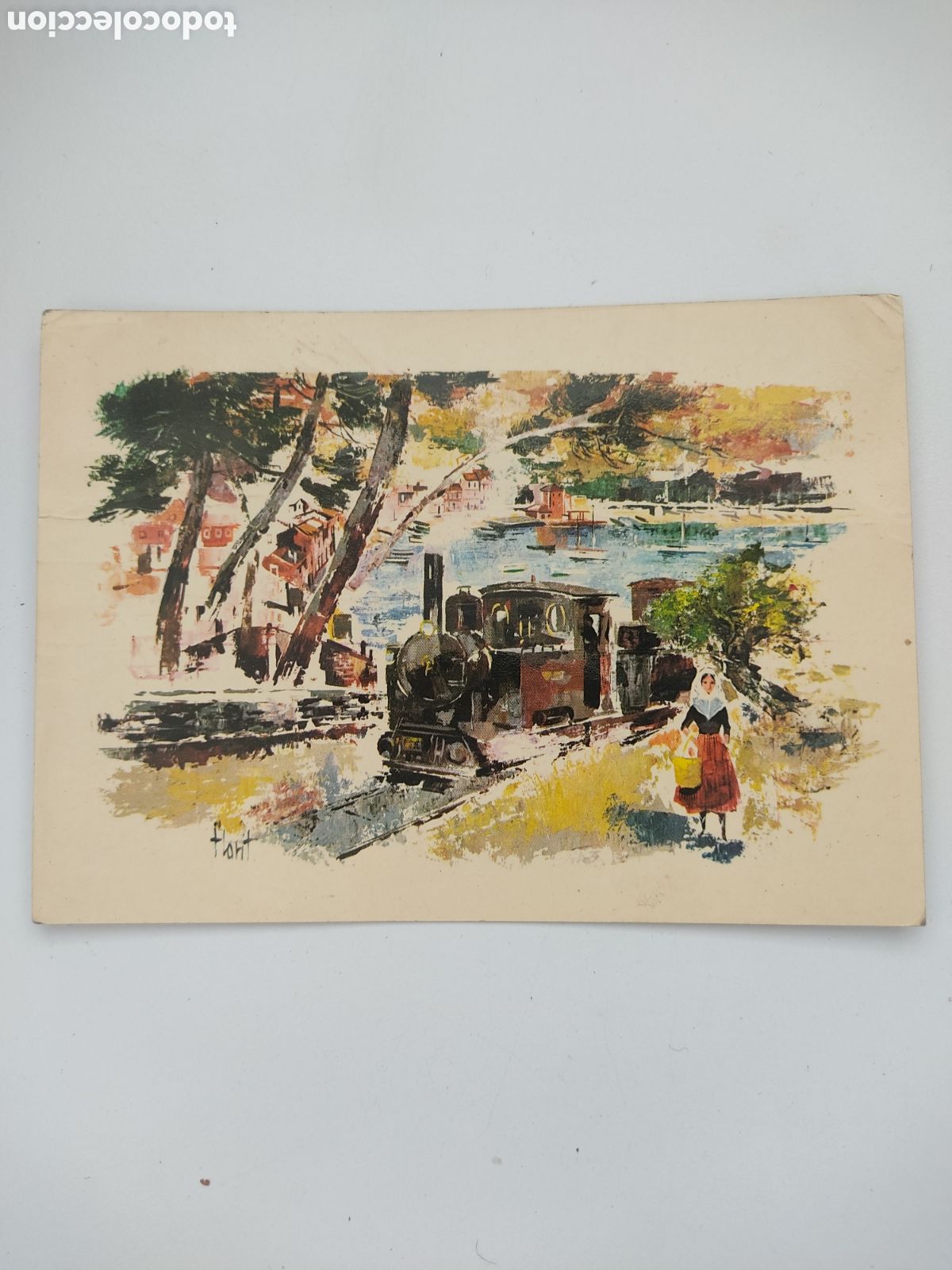 Postales: POSTAL FERROCARRIL PALMA A SOLLER 1912 - 1929