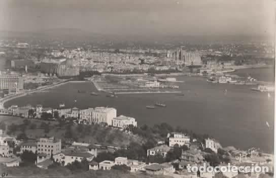 Postales: BALEARES ESCRITA VISTA DESDE BELLVER PALMA MALLORCA