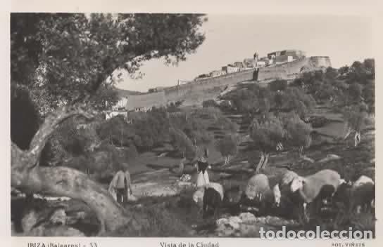 Postales: BALEARES SIN ESCRIBIR IBIZA VISTA DE LA CIUDAD