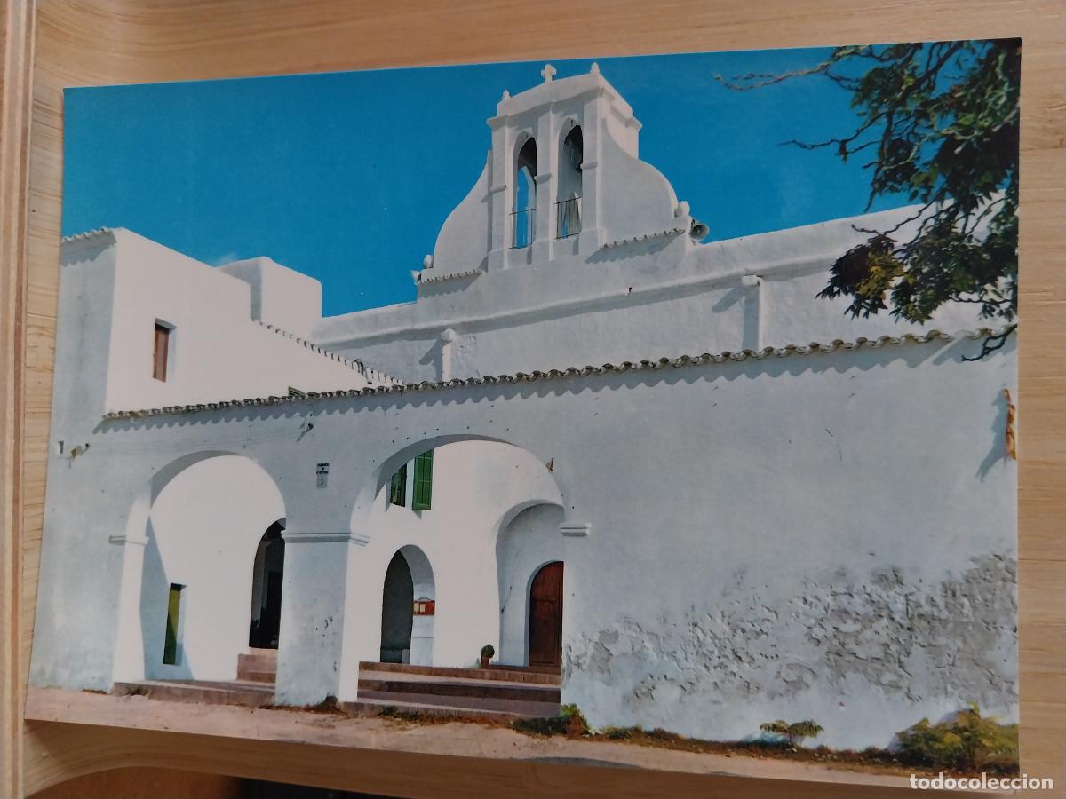 Postales: SAN ANTONIO IBIZA IGLESIA ED CASA FIGUERETAS 309 SC ORIGINAL ESCRITA