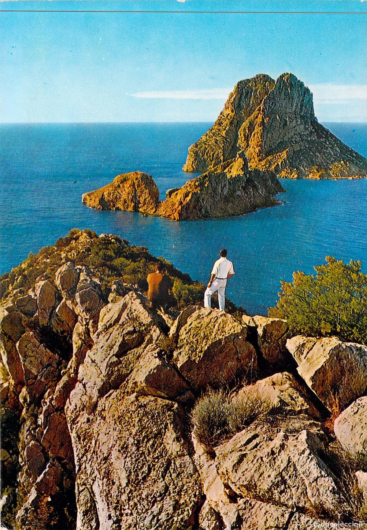 Postales: Postal de Ibiza - Islote Vedr&aacute;, Islas Baleares