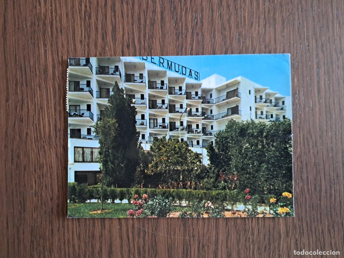 Postales: postal de Espa&ntilde;a, Hotel Bermudas, Palma Nova, Mallorca. escrita.