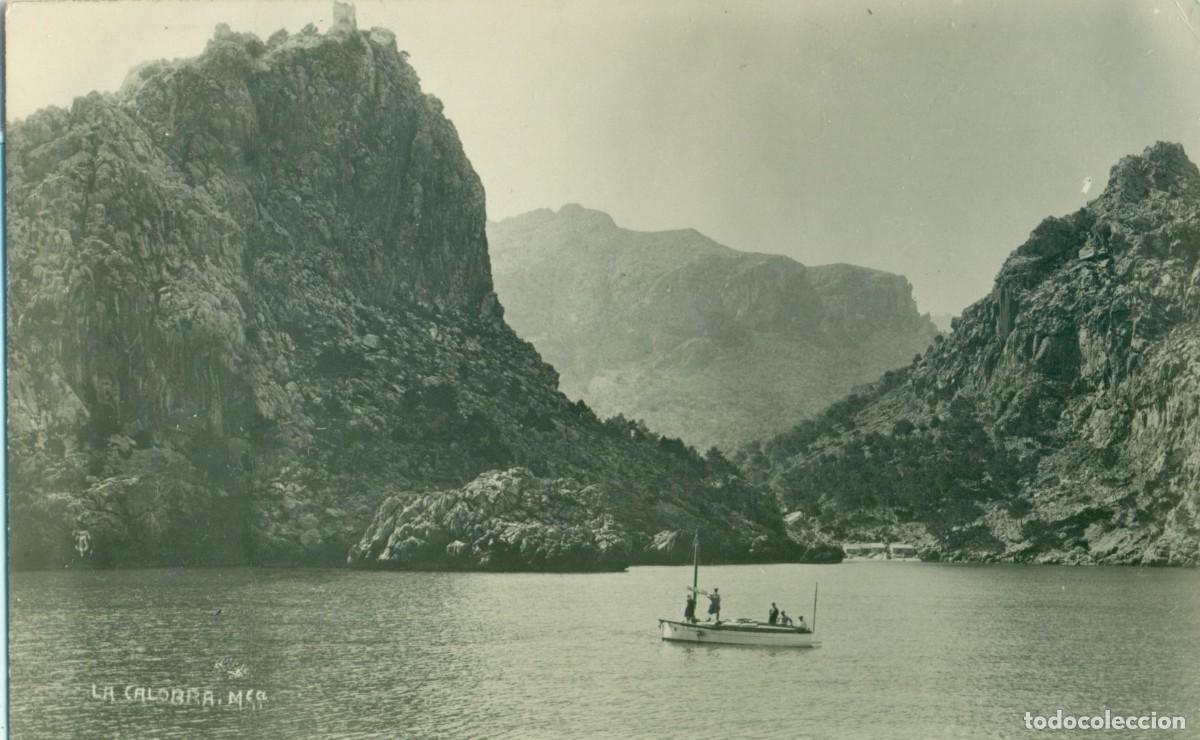 Postales: MALLORCA. LA CALOBRA. POSTAL FOTOGR&Aacute;FICA.HACIA 1920. RARA EDICI&Oacute;N.