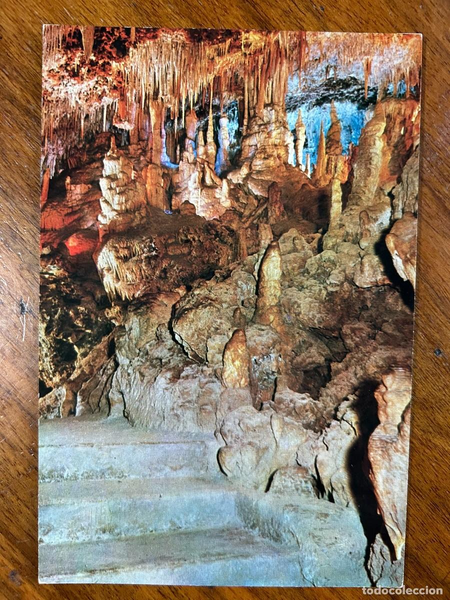 Postales: POSTAL PORTO CRISTO - CUEVAS DELS HAMS - MALLORCA - VINTAGE 1963 - CAMPA&Ntilde;&Agrave; - SIN CIRCULAR