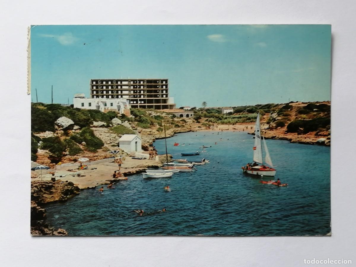 Postales: POSTAL 18470 MAT.1970S-ED. HERNANDO CIUDADELA 6 MENORCA CALAN-BLANES PLAYA BALEARS