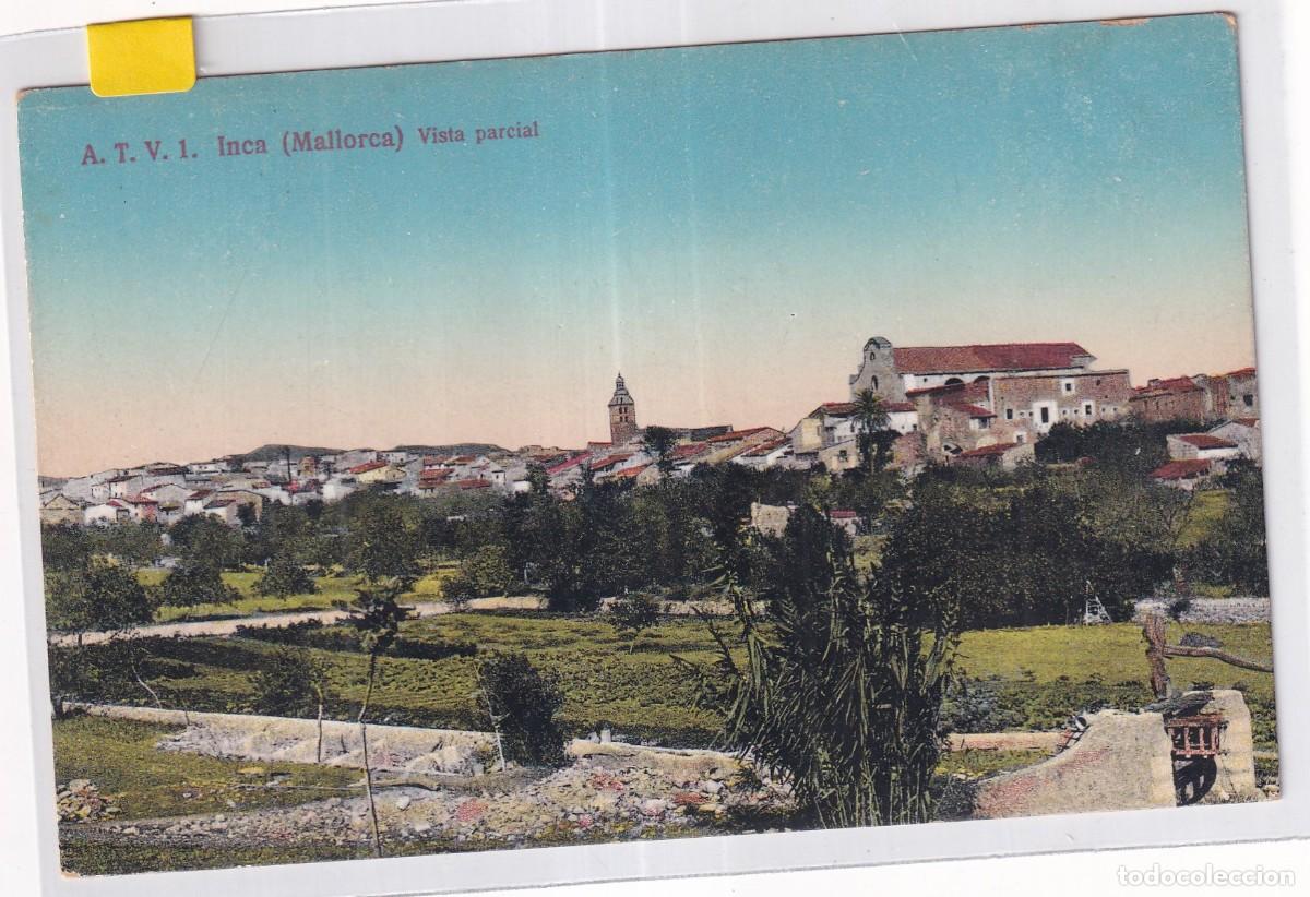 Postales: ATV 1 Baleares. Inca. Mallorca. Vista parcial . A Toldra. Sin circular Jaime Coll